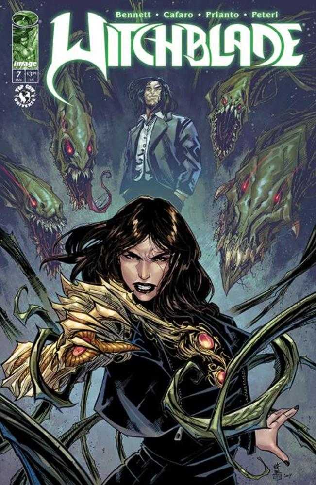 WITCHBLADE #7 (2024) COVER B GIUSEPPE CAFARO & ARIF PRIANTO VARIANT