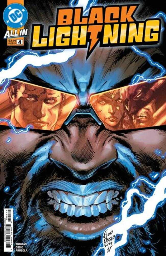 BLACK LIGHTNING #4 COVER A FICO OSSIO