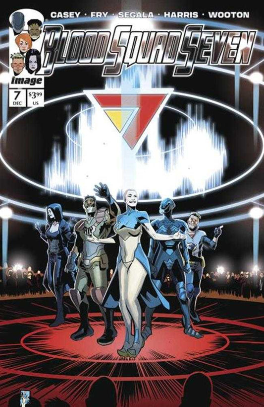 BLOOD SQUAD SEVEN #7 COVER A PAUL FRY (MATURE)