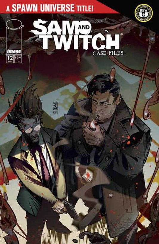 SPAWN SAM AND TWITCH CASE FILES #12 COVER A FEDERICO SABBATINI