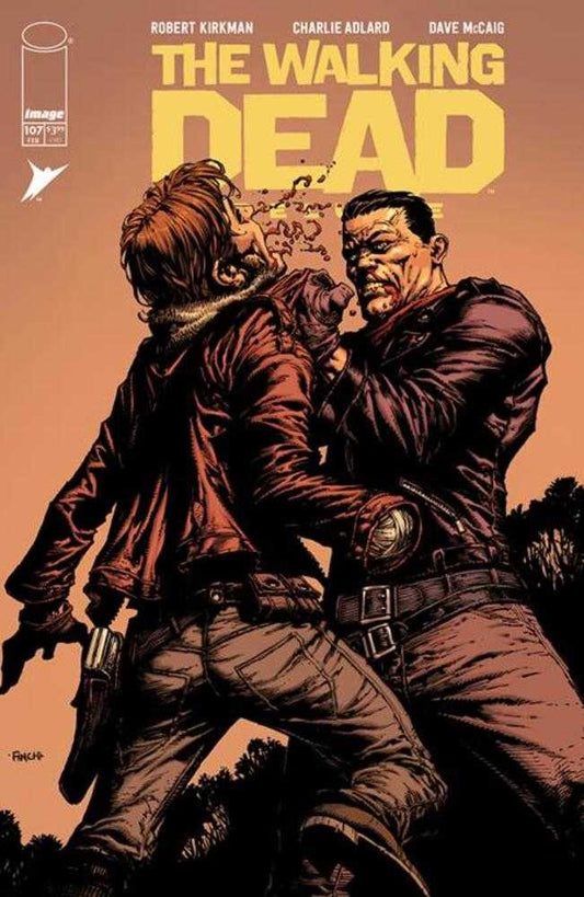 WALKING DEAD DELUXE #107 COVER A DAVID FINCH & DAVE MCCAIG (MATURE)