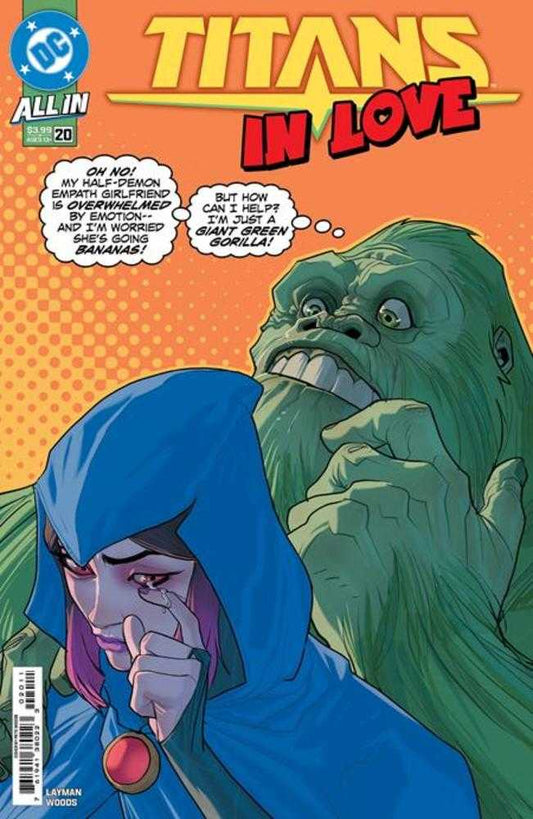 TITANS #20 COVER A PETE WOODS