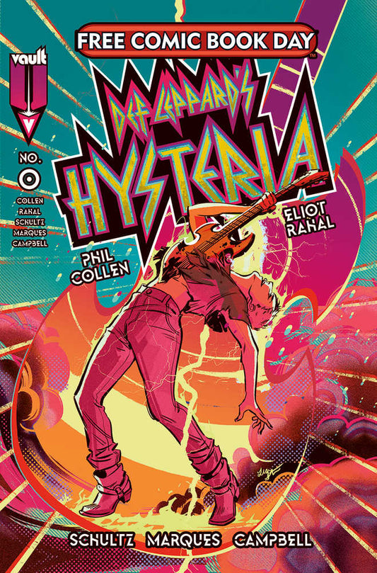 FREE COMIC BOOK DAY 2025 DEF LEPPARDS HYSTERIA