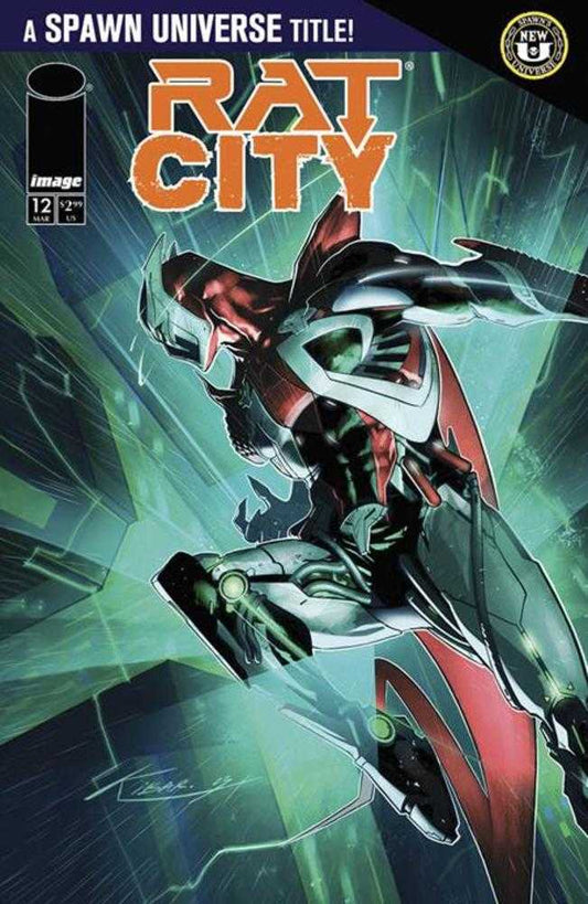 SPAWN RAT CITY #12 COVER A KIBAR