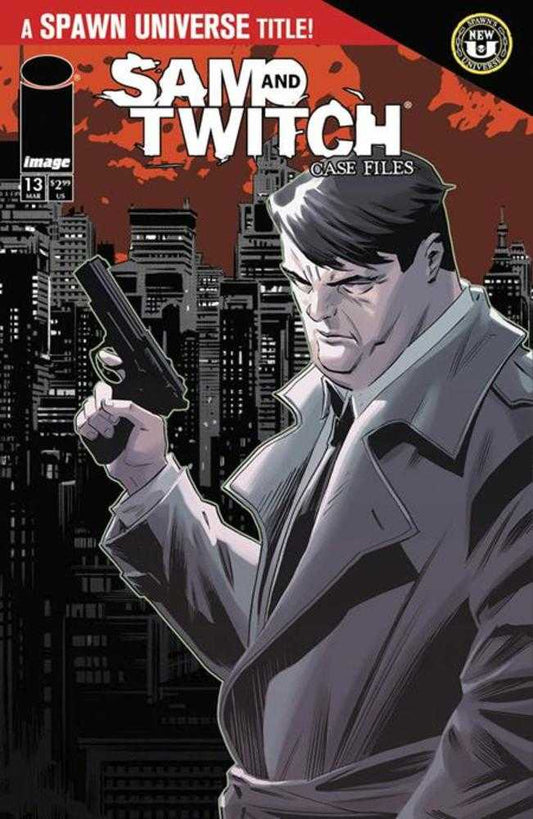 SPAWN SAM AND TWITCH CASE FILES #13 COVER A MARCO FAILLA CONNECTING SAM COVER