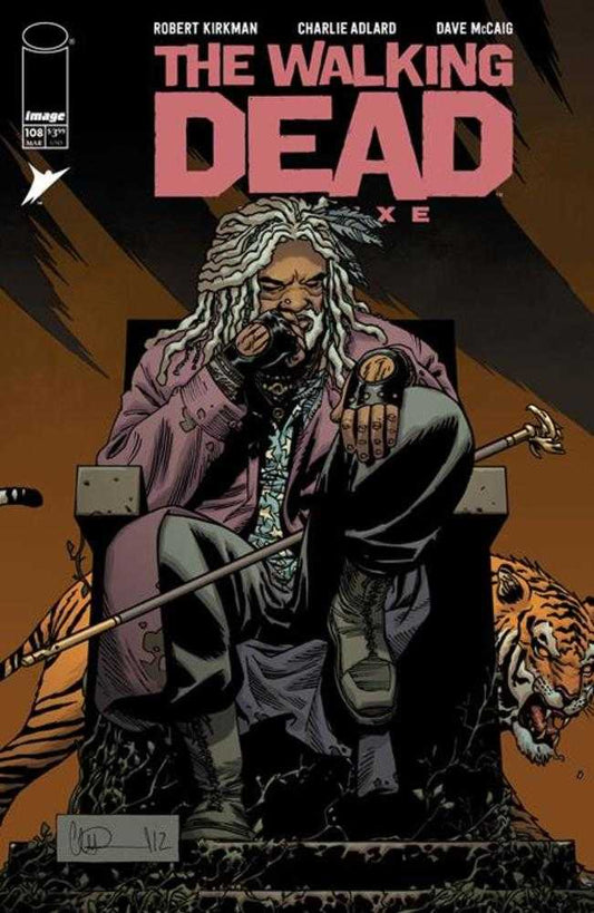 WALKING DEAD DELUXE #108 COVER B CHARLIE ADLARD & DAVE MCCAIG VARIANT (MATURE)