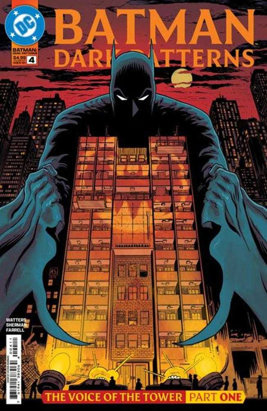 BATMAN DARK PATTERNS #4 (OF 12) COVER A HAYDEN SHERMAN