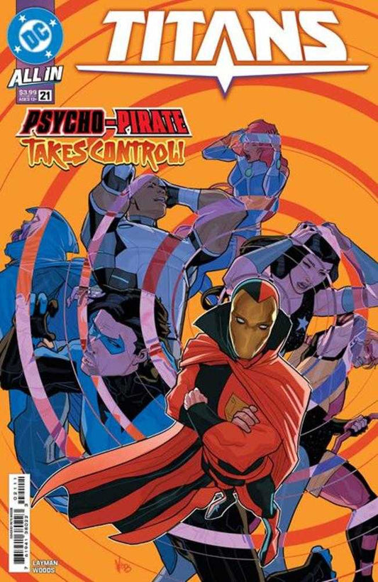 TITANS #21 COVER A PETE WOODS