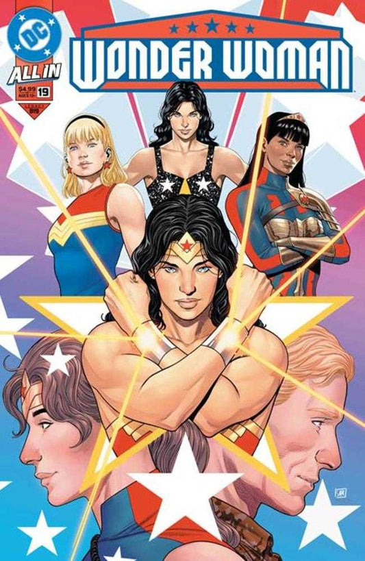 WONDER WOMAN #19 COVER A DANIEL SAMPERE WRAPAROUND