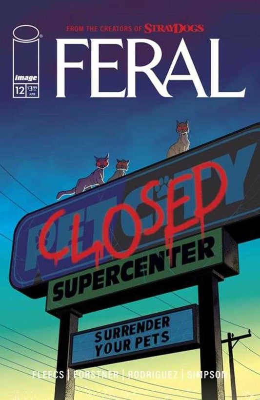 FERAL #12 COVER A TONY FLEECS & TONE RODRIGUEZ