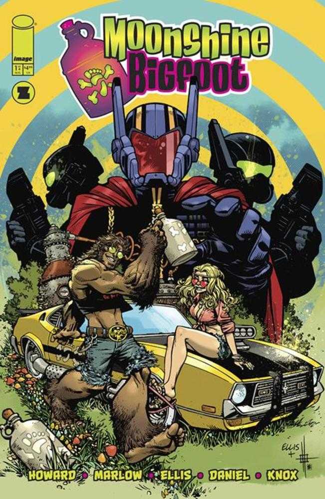 MOONSHINE BIGFOOT #1 (OF 4) COVER A ZACH HOWARD & NELSON DANIEL