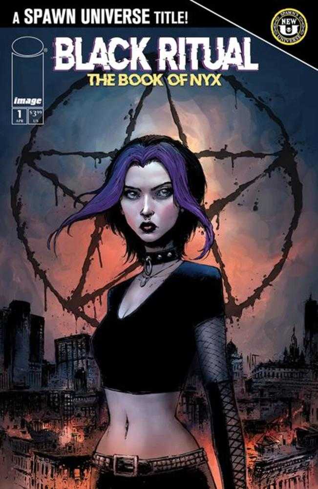 SPAWN BLACK RITUAL THE BOOK OF NYX #1 (OF 7) COVER A NAT JONES