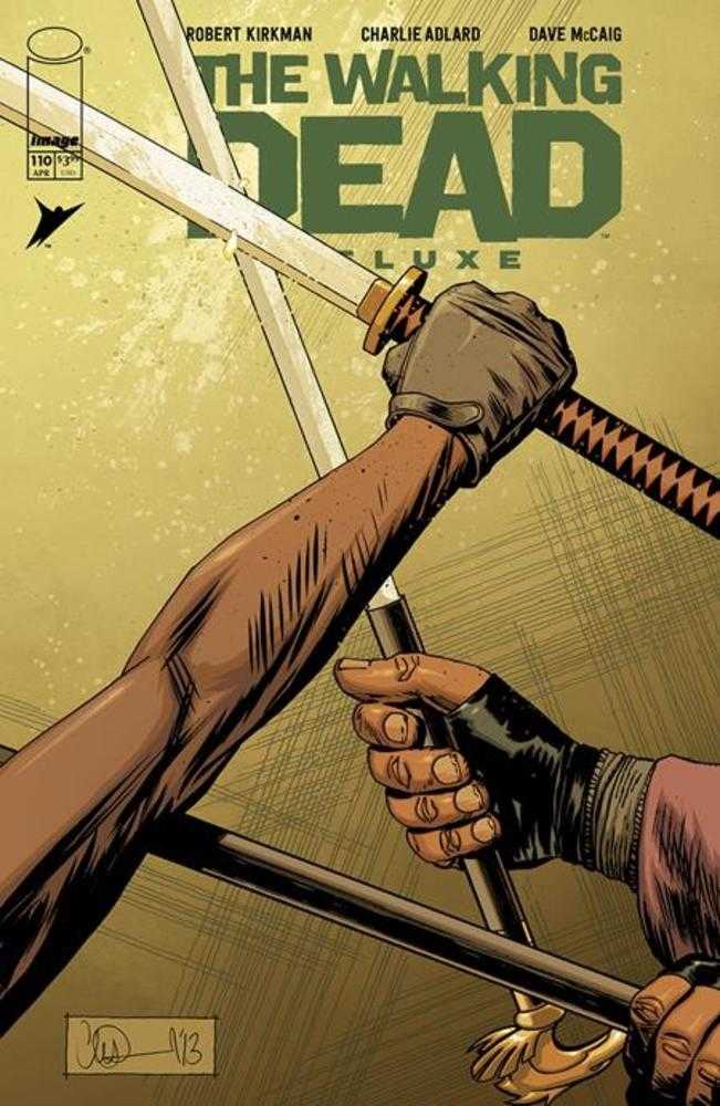 WALKING DEAD DELUXE #110 COVER B CHARLIE ADLARD & DAVE MCCAIG VARIANT (MATURE)