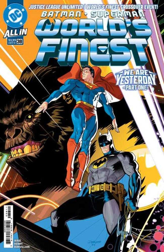 BATMAN SUPERMAN WORLDS FINEST #38 COVER A DAN MORA CONNECTING (WE ARE YESTERDAY)