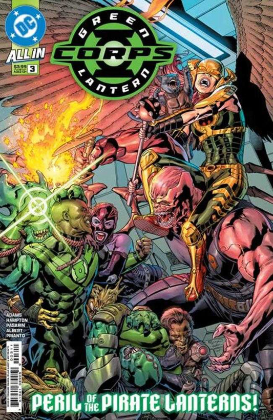 GREEN LANTERN CORPS #3 COVER A FERNANDO PASARIN & OCLAIR ALBERT