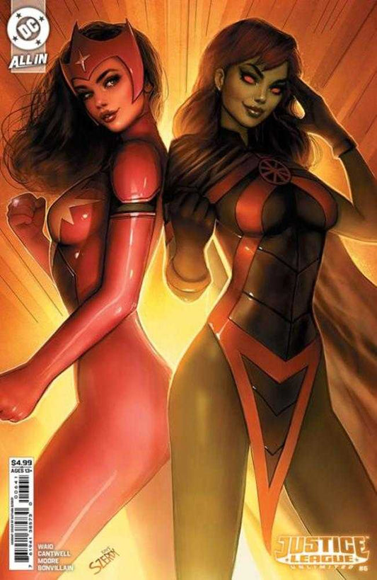 JUSTICE LEAGUE UNLIMITED #6 COVER C NATHAN SZERDY CARD STOCK VARIANT (WE ARE YESTERDAY)
