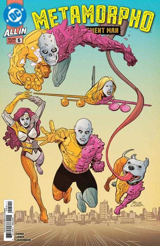 METAMORPHO THE ELEMENT MAN #5 COVER A STEVE LIEBER