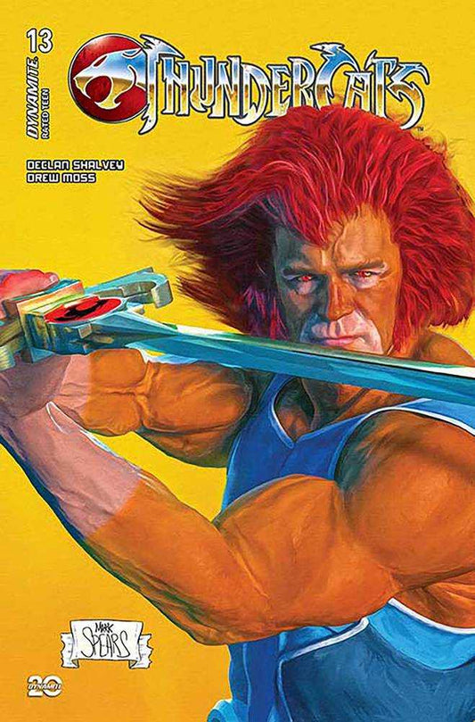 THUNDERCATS #13 COVER V FOC SPEARS ORIGINAL