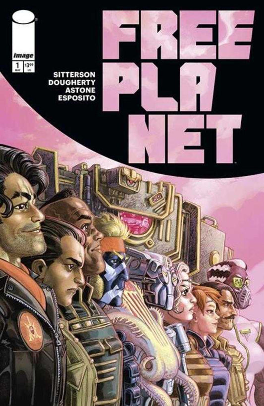 FREE PLANET #1 COVER A JED DOUGHERTY