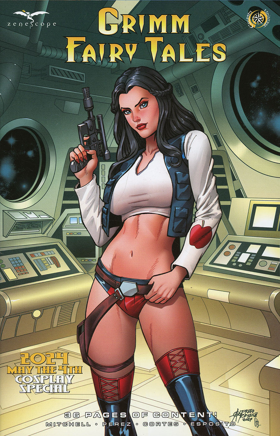GRIMM FAIRY TALES PRESENTS 2024 MAY 4TH COSPLAY PINUP SPECIAL COVER A REYES