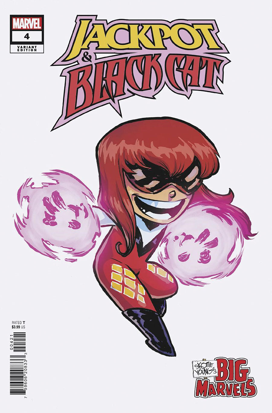 JACKPOT BLACK CAT #4 SKOTTIE YOUNG BIG MARVEL VAR