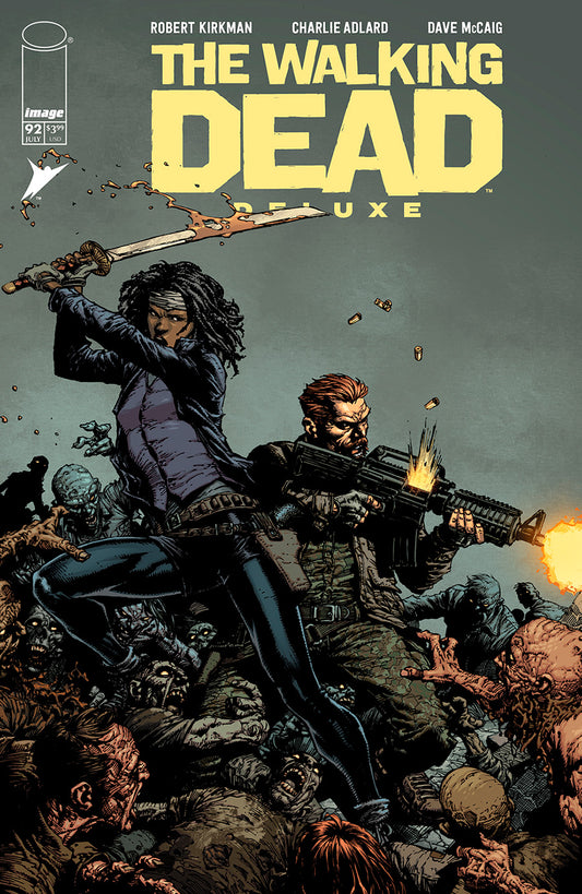 WALKING DEAD DELUXE #92 COVER A DAVID FINCH & DAVE MCCAIG (MATURE)