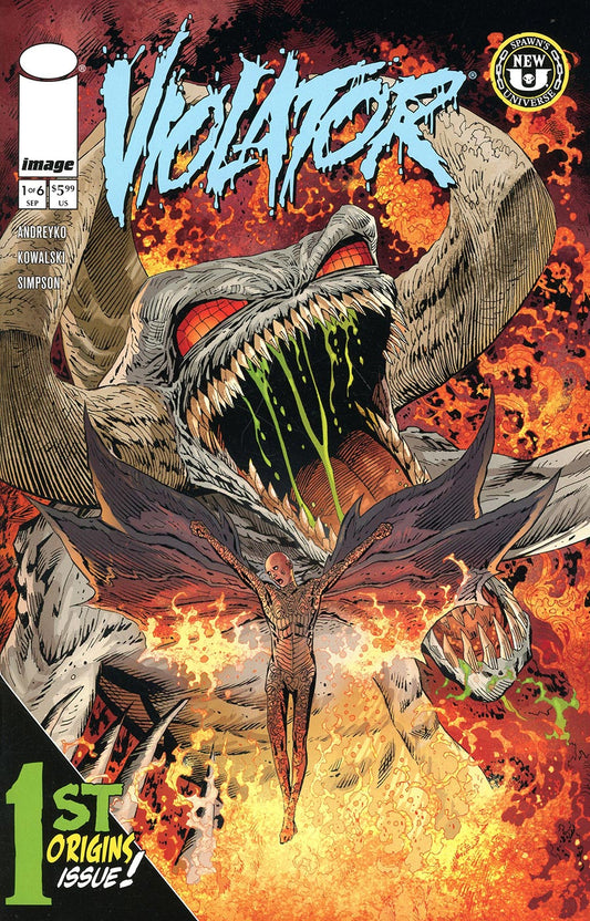 SPAWN VIOLATOR #1 (OF 6) COVER A PIOTR KOWALSKI