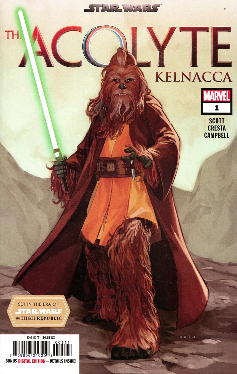 STAR WARS THE ACOLYTE KELNACCA #1