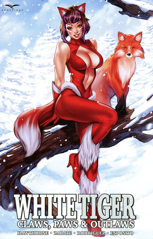 WHITE TIGER CLAWS PAWS OUTLAWS ONE SHOT COVER C CHATZOUDIS (MATURE)