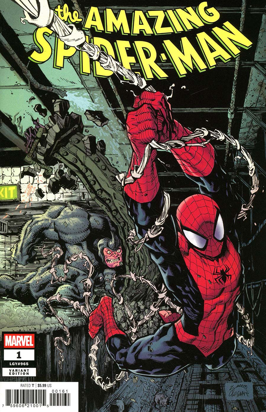 AMAZING SPIDER-MAN #1 RYAN STEGMAN VARIANT