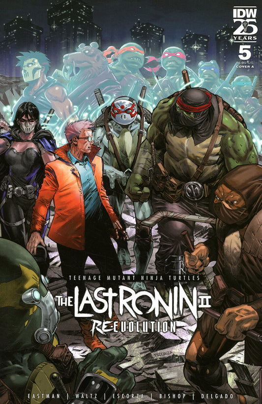 TEENAGE MUTANT NINJA TURTLES THE LAST RONIN II RE EVOLUTION #5 COVER A ESCORZAS (MATURE)