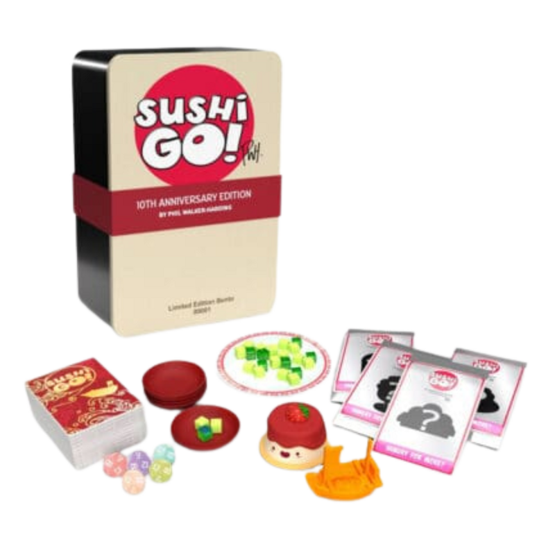 SUSHI GO 10TH ANNIVERSARY  LIMITED EDITION BENTO BOX