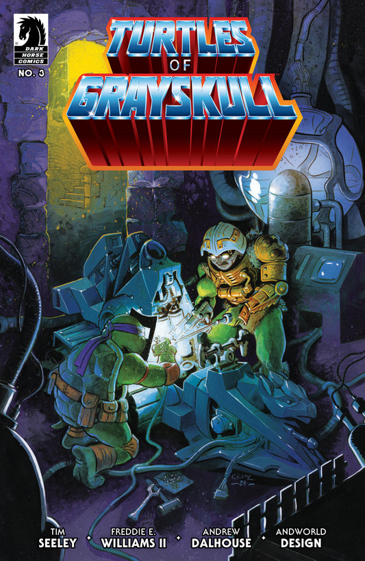 MASTERS OF THE UNIVERSE/TEENAGE MUTANT NINJA TURTLES: TURTLES OF GRAYSKULL #3 (COVER B) (TYLER CROOK)