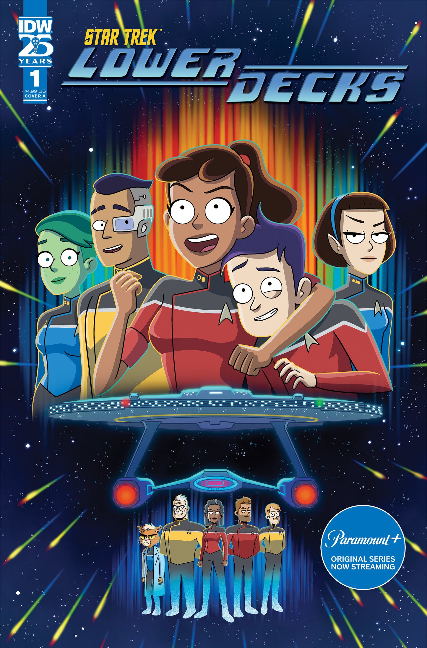 STAR TREK: LOWER DECKS #1 COVER A (CHARM)