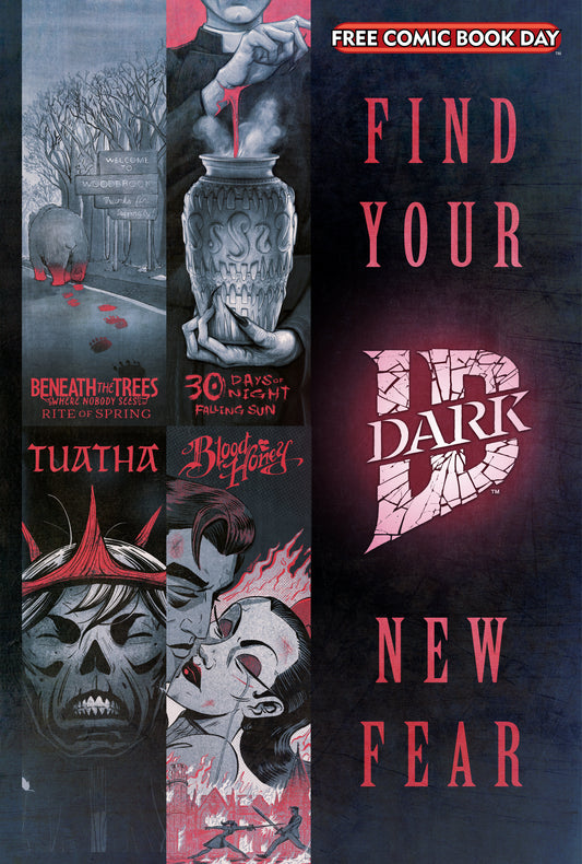FREE COMIC BOOK DAY 2025 IDW DARK FIND YOUR NEW FEAR