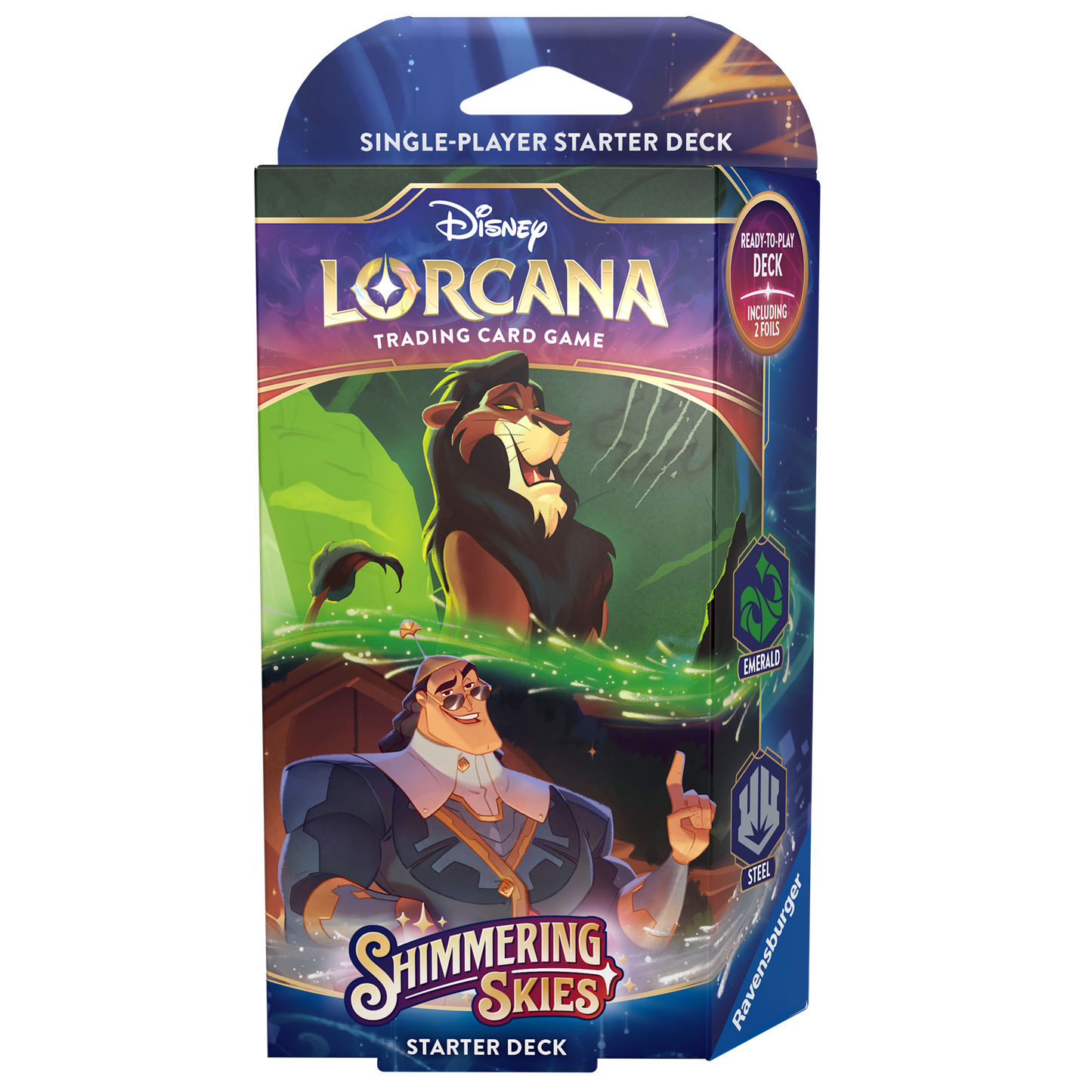 DISNEY LORCANA SET 5 - SHIMMERING SKIES - STARTER DECK
