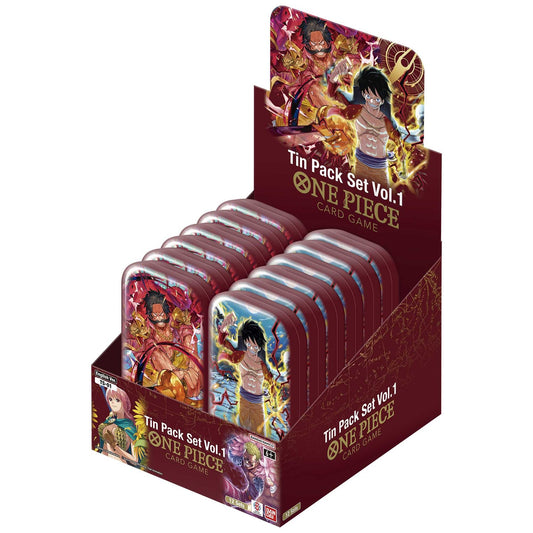 ONE PIECE CARD GAME: TIN PACK SET (TS-01)