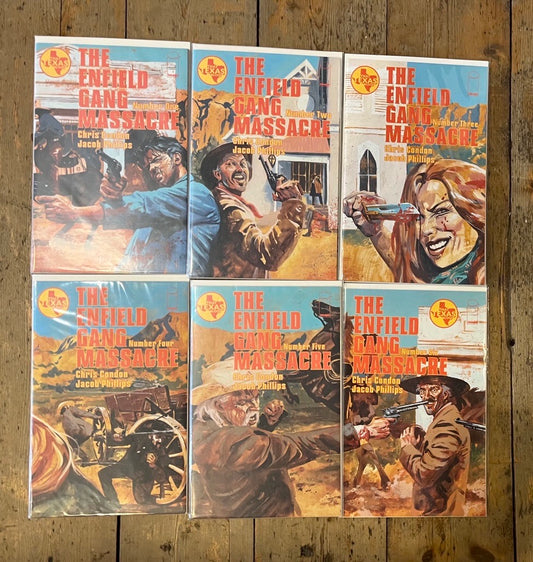 PRE-OWNED FULL SET THE ENFIELD GANG MASSACRE #1 TO #6 (MATURE) IMAGE COMICS