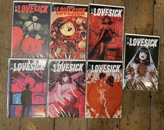 PRE-OWNED FULL SET LOVESICK #1 TO #7 (MATURE) IMAGE COMICS