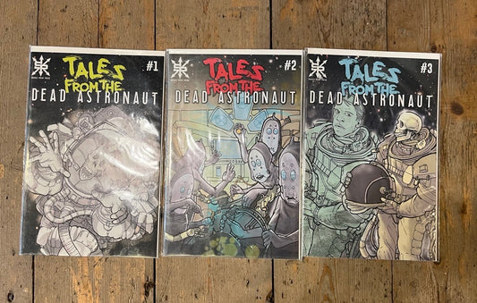 PRE-OWNED FULL SET TALES FROM THE DEAD ASTRONAUT #1 TO #3 (MATURE) SOURCE POINT PRESS