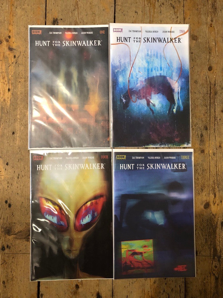 PRE-OWNED HUNT FOR THE SKINWALKER FULL SET ISSUES #1/#2/#3/#4