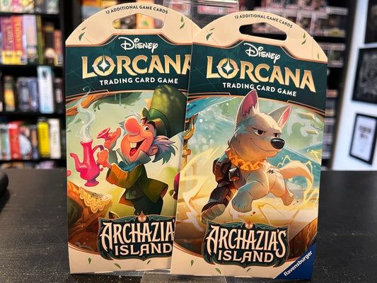 DISNEY LORCANA S - INDIVIDUAL BOOSTER PACK (CONTAINS 12 CARDS)