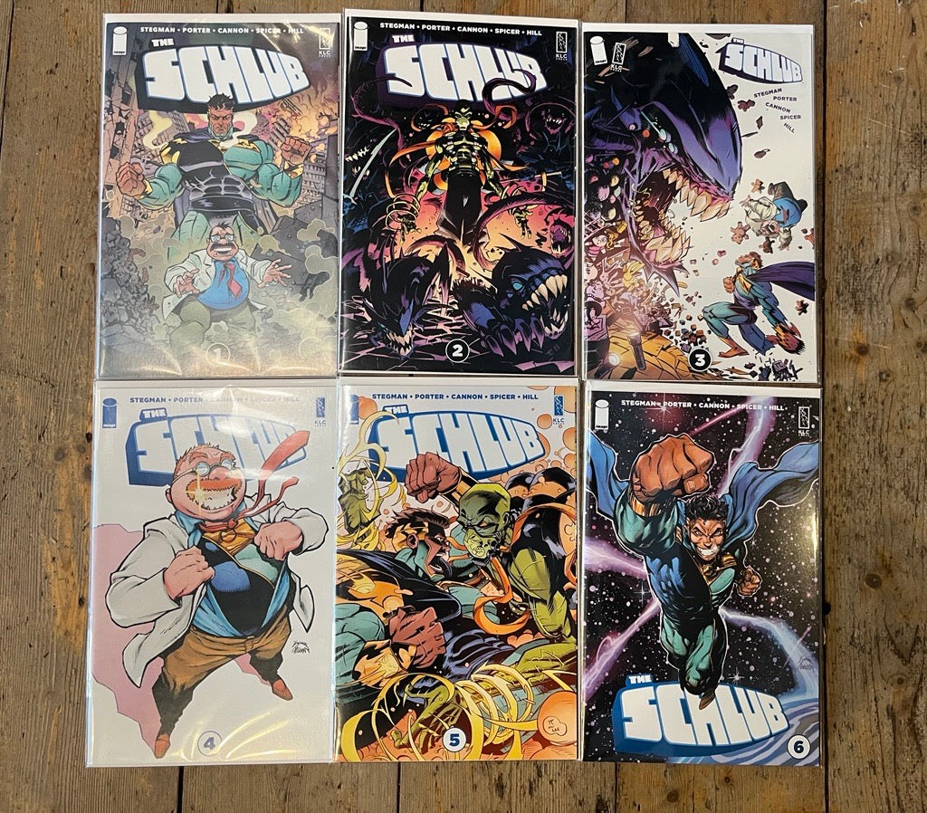 PRE-OWNED FULL SET THE SCHLUB ISSUES #1-#6 IMAGE COMICS 2024