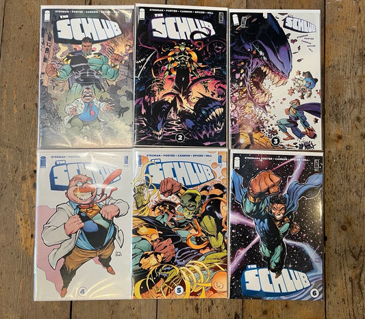 PRE-OWNED FULL SET THE SCHLUB ISSUES #1-#6 IMAGE COMICS 2024