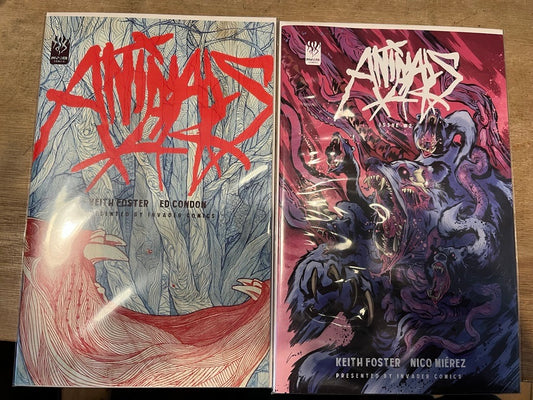 PRE-OWNED ANIMALS FULL SET ISSUES #1 AND #2