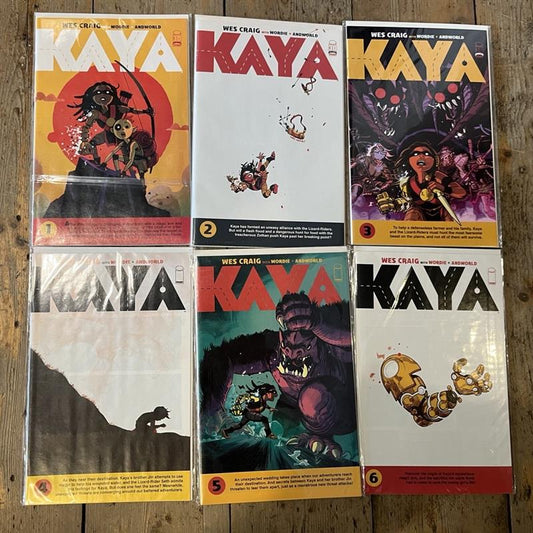 PRE-OWNED KAYA ISSUES #1 TO #6 FIRST STORY ARC IMAGE COMICS (2022)
