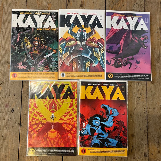 PRE-OWNED KAYA ISSUES #7 TO #11 SECOND STORY ARC IMAGE COMICS (2023)