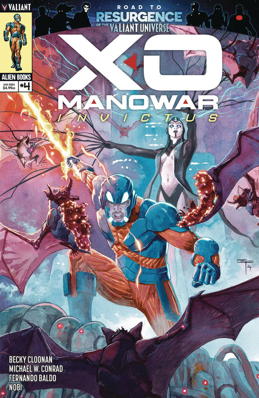 X-O MANOWAR INVICTUS #4 (OF 4) COVER A PERALTA
