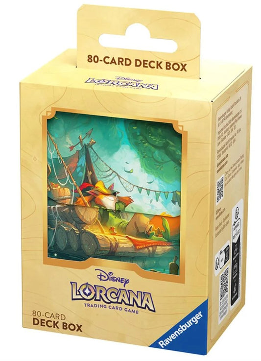 DISNEY LORCANA SET 3 INTO THE INKLANDS 80 CARD DECK BOX - ROBIN HOOD
