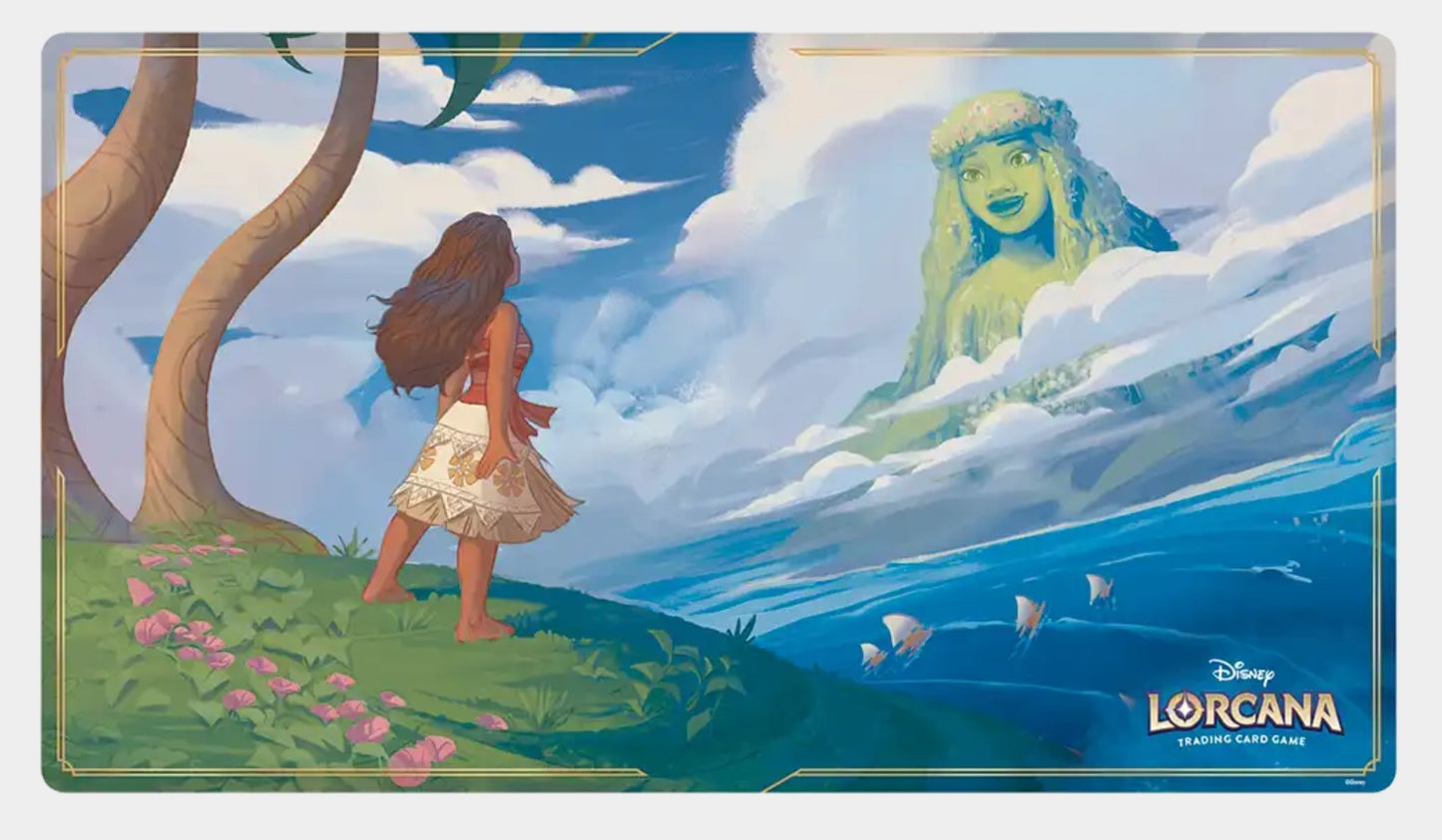 DISNEY LORCANA SET 3 INTO THE INKLANDS PLAYMAT - MOANA